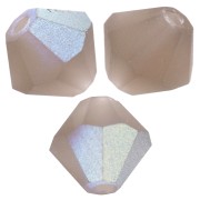 Perles toupies Preciosa - Rondelle Bead 5 mm - Black Diamond AB Matt x12