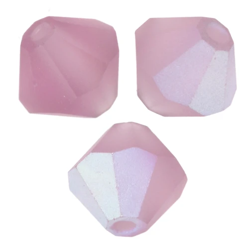 Perles toupies Preciosa - Rondelle Bead 5 mm - Light Amethyst AB Matt x12