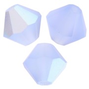 Perles toupies Preciosa - Rondelle Bead 5 mm - Light Sapphire AB Matt x12|raw }}