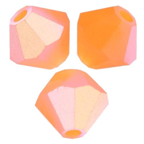 Perles toupies Preciosa - Rondelle Bead 5 mm - Sun AB Matt x12