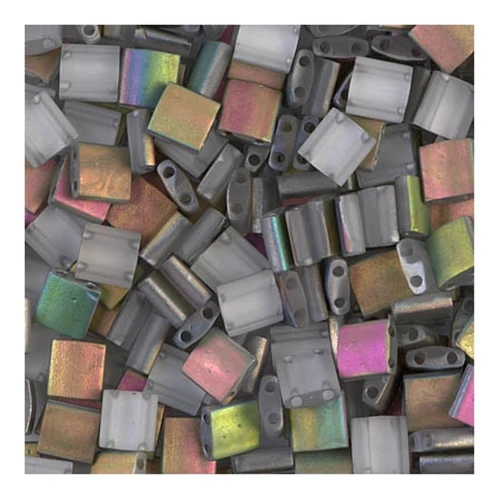 Miyuki Tila Beads 5x5x1.9 mm TL-4557 - Vitrail Mat x10g