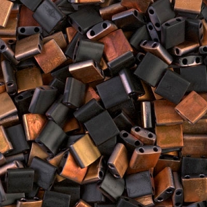 Miyuki Tila Beads 5x5x1.9 mm TL-4562 - Sunset Mat x10g