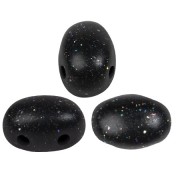 Perles en verre Samos® par Puca® 5x7 mm Constellation Black x10g|raw }}