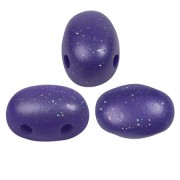 Perles en verre Samos® par Puca® 5x7 mm Constellation Purple rain x10g|raw }}