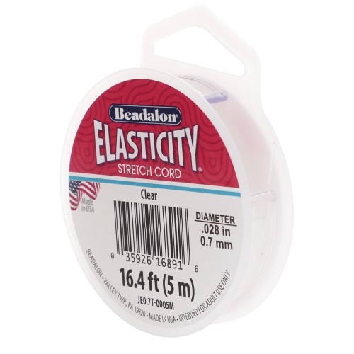 Fil élastique Elasticity 0.70 mm - Transparent x5m