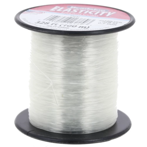 Fil élastique Elasticity 0.7 mm - Transparent x100m