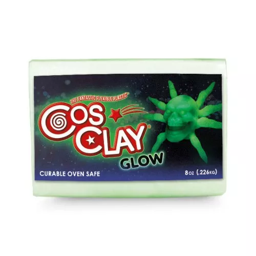 Pâte polymère Cosclay Elements - Glow Green x226g