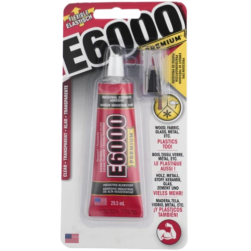 Colle E-6000 Premium avec embouts de précision x29.5 ml