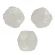 Facettes 3 mm Alabaster Pastel Grey x50