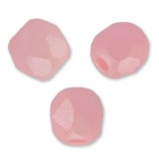 Facettes 3 mm Alabaster Pastel Rose x50|raw }}