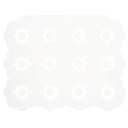 Moule en silicone Géa Creations pour réaliser des pendentifs soleil 19 mm x1