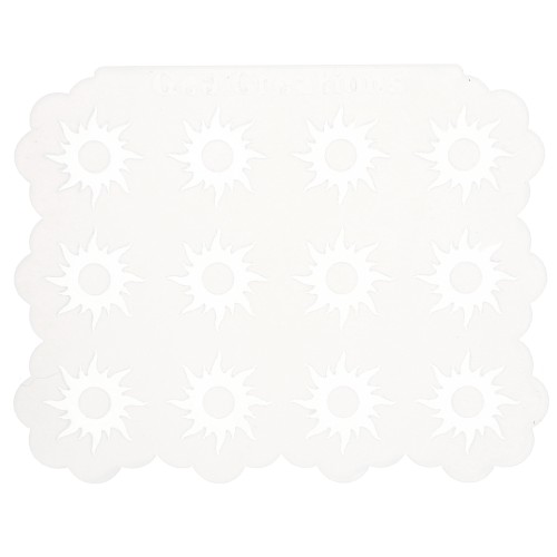 Moule en silicone Géa Creations pour réaliser des pendentifs soleil 19 mm x1