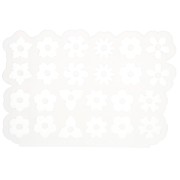 Moule en silicone Géa Creations pour réaliser des pendentifs mix de fleur 2 x1|raw }}