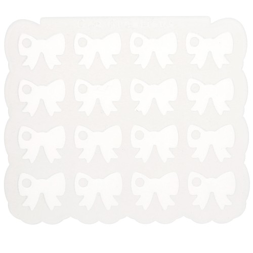 Moule en silicone Géa Creations pour réaliser des breloques noeud 14x17 mm x1