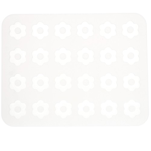 Moule en silicone Géa Creations pour réaliser des pendentifs fleur 15 mm x1