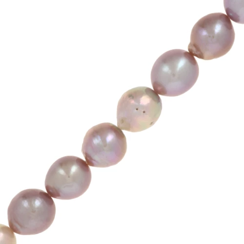 Perles d'eau douce baroques irrégulières 11x9 mm - Grade AA - Multicolore x39cm