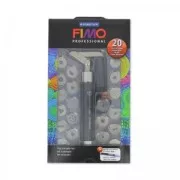 Kit extrudeur pour pâte professionnel Fimo et accessoires x1