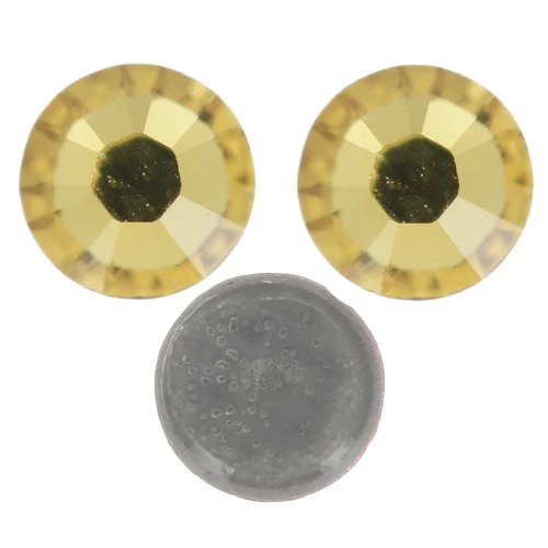 Strass Hotfix PureCrystal 3 mm - Light Topaz x36