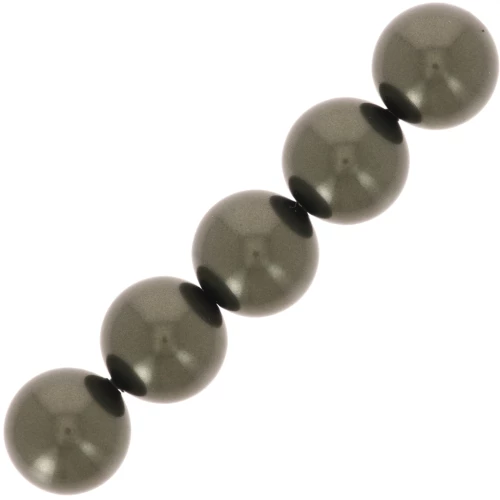 Perles nacrées PureCrystal 5810 10 mm - Crystal Dark Green x5