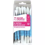 Set de 8 outils de modelage grande précision - 16 embouts x1