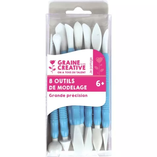 Set de 8 outils de modelage grande précision - 16 embouts x1
