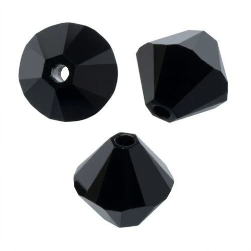 Toupies en cristal PureCrystal 5328 4 mm Jet x50