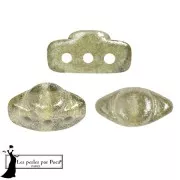 Crystal - Perles en verre Volos® par Puca® 4x8 mm - Candy Green Tea x10g Perles en verre Volos® par Puca® 4x8 mm - Candy Green Tea x10g