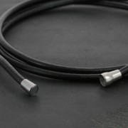 Fermoir aimanté pour bracelet cordon 5 mm - Argent 925 Doré à l'or fin x1