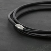 Fermoir aimanté pour bracelet cordon 5 mm - Argent 925 Doré à l'or fin x1