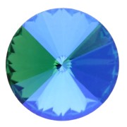 Cabochon Aurora A1122 Rivoli 10 mm - Aquamarine Shimmer x1
