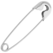 Broche épingle à nourrice pour bijoux 32 mm - Argent 925 x1|raw }}