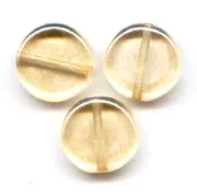 Palets 10 mm Luster Topaz Gold x20