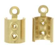 Pince lacet rond 4 mm Doré x6|raw }}