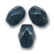Olives facettées  9x6 mm Jet x25|raw }}