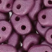 SuperDuo 2,5x5 mm Amethyst Metallic Mat x10g