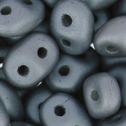 SuperDuo 2,5x5 mm Steel Metallic Mat x10g