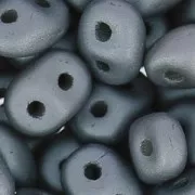 SuperDuo 2,5x5 mm Steel Metallic Mat x10g