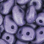 SuperDuo 2,5x5 mm Tanzanite Metallic Mat x10g|raw }}