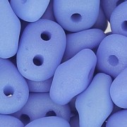 SuperDuo 2,5x5 mm Opaque Sapphire Silk Mat x10g|raw }}