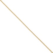 Chaîne maille Paloma 0.8 mm light gold x1m