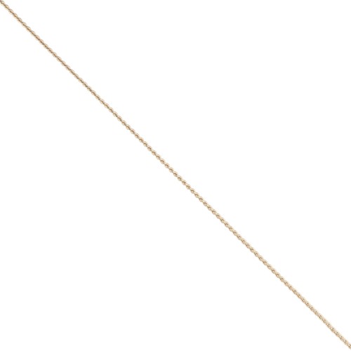 Chaîne maille Paloma 0.9 mm light gold x1m