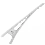 Pince à cheveux crocodile à décorer 41 mm - Rhodié x1