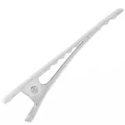 Pince à cheveux crocodile à décorer 41 mm - Rhodié x1