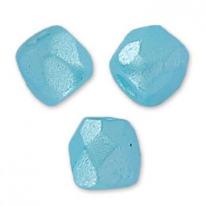 Facettes 2 mm - Alabaster Pastel Aqua x50