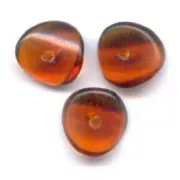 Pagodes 4x9 mm Smoked Topaz x20