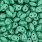 SuperDuo 2,5x5 mm Pearl Shine Light Green x10g