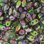 MiniDuo 2x4 mm Magic Violet Green x10g