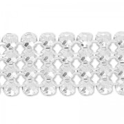 Swarovski Crystal Mesh 40001 4 rangs 11 mm Crystal  x5cm