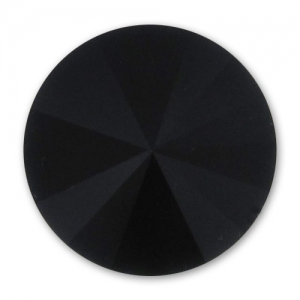 Cabochon Swarovski 1122 Rivoli 14 mm Jet x1
