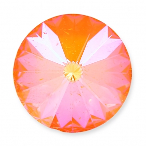 Cabochon Swarovski 1122 Rivoli 14 mm Crystal AB Ultra Orange x1
